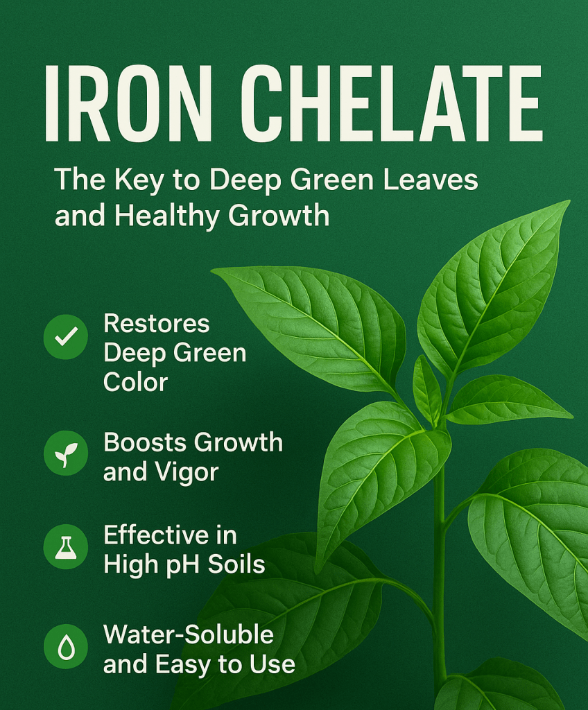 Boost plant health with Iron Chelate
