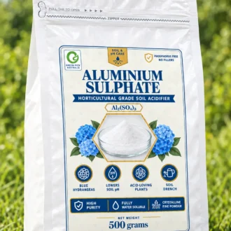 Aluminium Sulphate | Soil Acidifier for Acid-Loving Plants | 500g